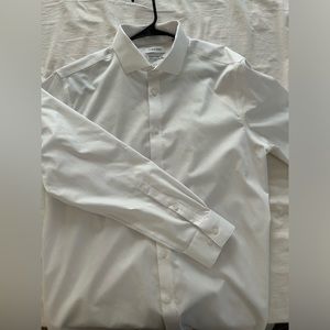 Men’s Calvin Klein white dress shirt
